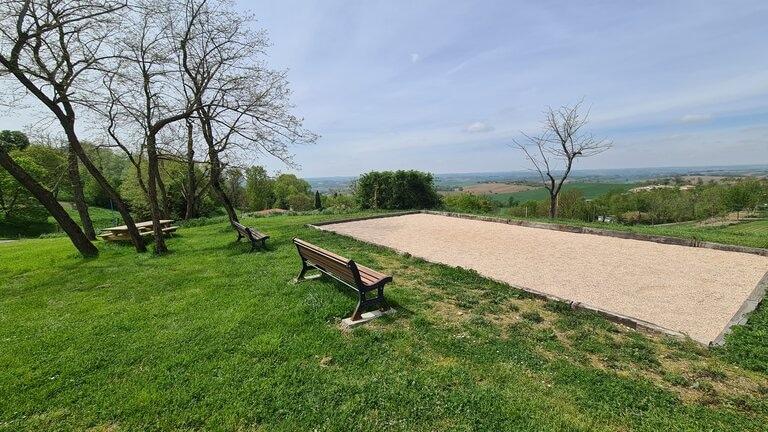 Terrain de pétanque