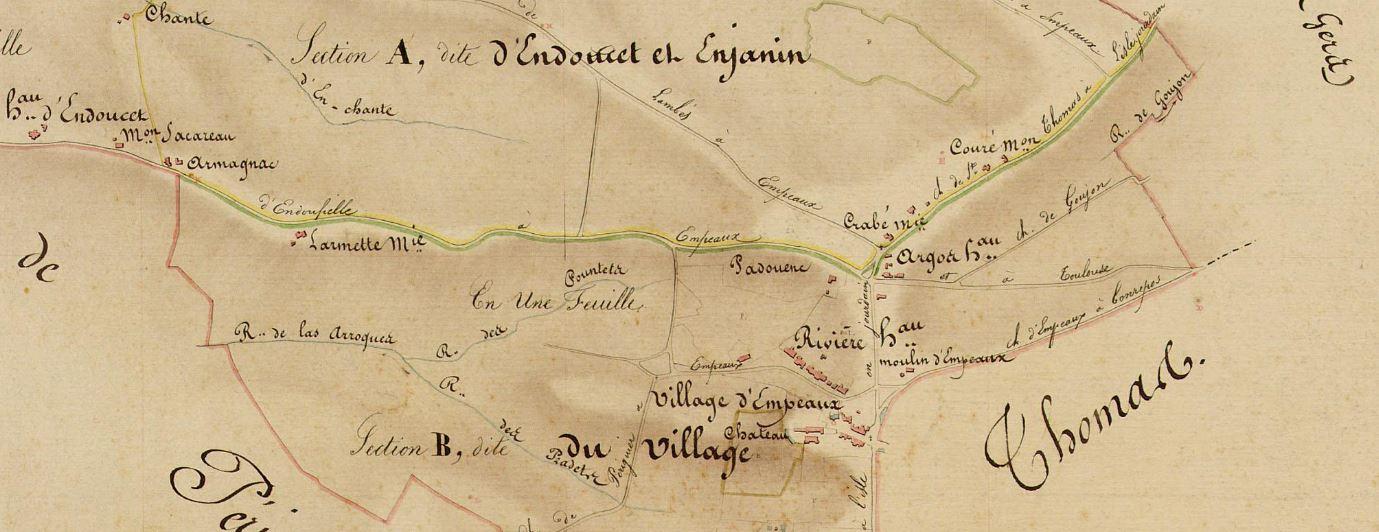 Cadastre 1833 pano