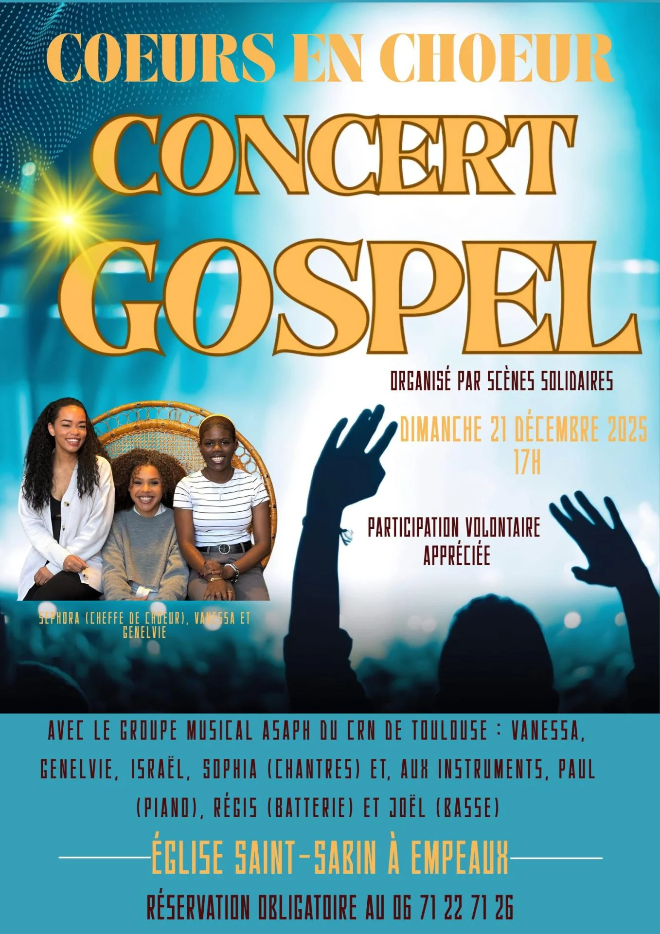 Concert gospel coeurs en choeur vd 2 
