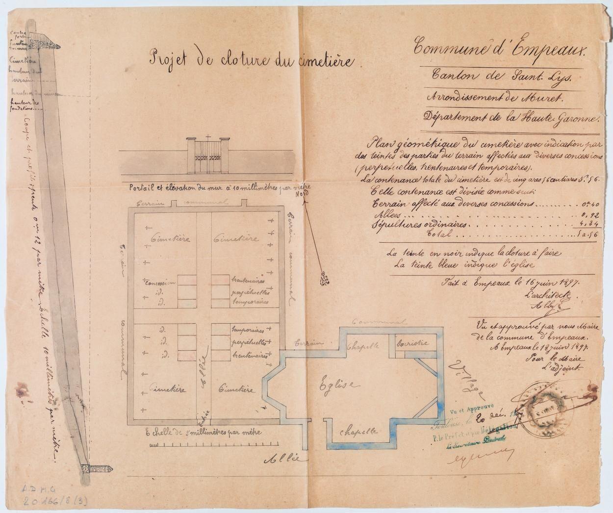Projet cimetière 1897